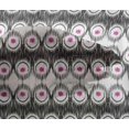 thumbnail image 4 of oneOone Viscose Chiffon Fabric Peacock Feather Ikat Printed Craft Fabric BTY 42 Inch Wide, 4 of 4