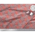 thumbnail image 3 of Soimoi Crepe Silk Fabric Brush Stroke Abstract Print Sewing Fabric Yard 42 Inch Wide, 3 of 3