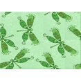 thumbnail image 1 of Ahgly Tapis Rectangulaire Lavable en Machine Intérieur Vert Menthe, 6 Pieds x 9 Pieds, 1 of 7