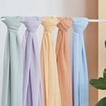 thumbnail image 1 of Scarf Plain Bubble Chiffon Solid Color Hijab Long Shawl Headscarf for Ladies, 1 of 7