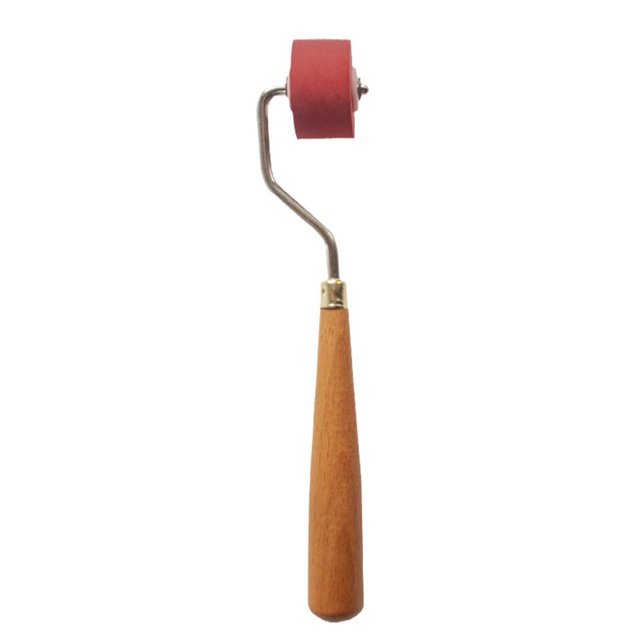 1/3x Rouleau en Caoutchouc Brayer Rouleaux de Estampage Impression d'Encre Outil d'Impression F5A2