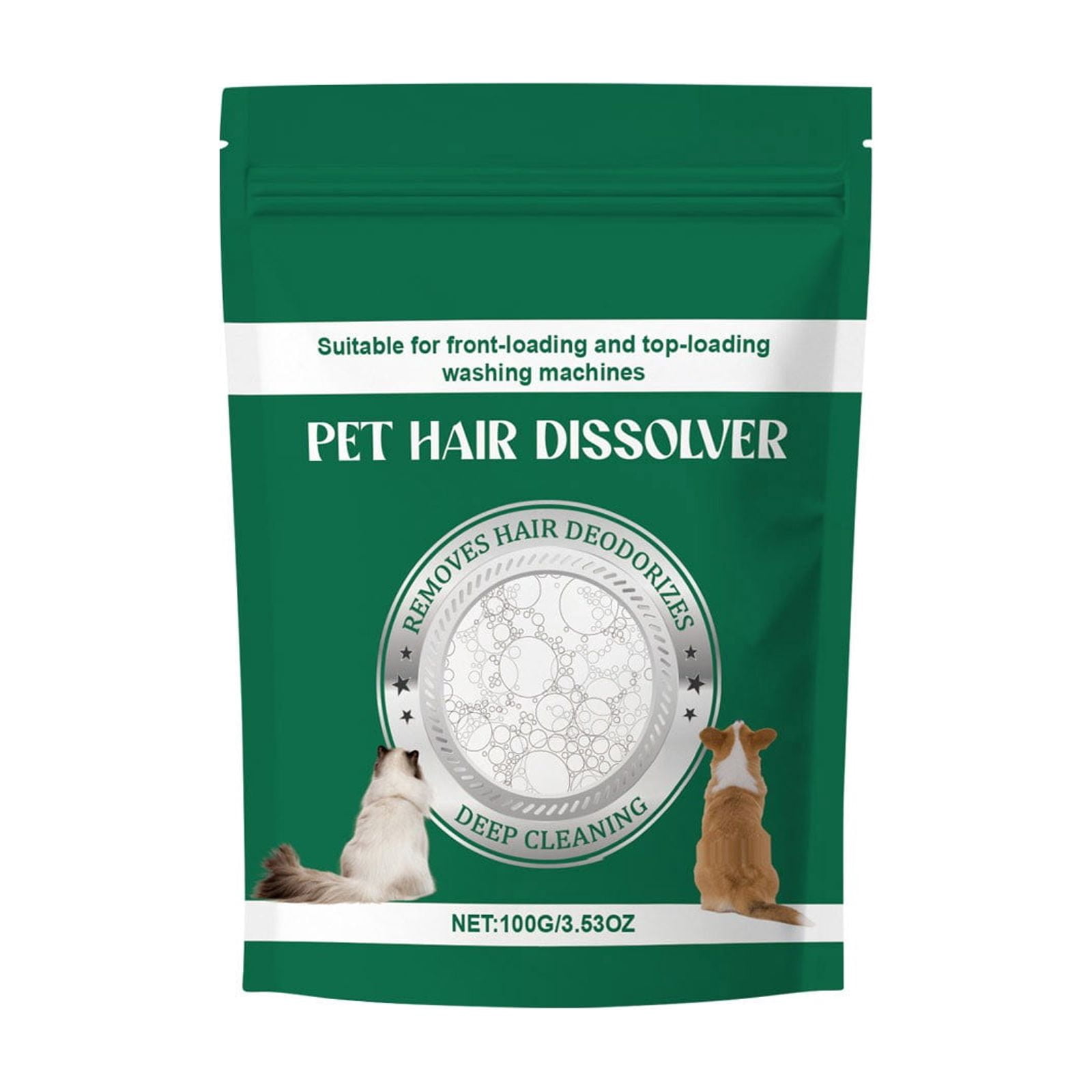Laundry Detergent Pet Hair Dissolver Stain Remover For Cats And Dogs Cleaning Solution For Pet Hair Removal From Fabrics