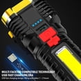 thumbnail image 4 of Boovnll Rechargeable Flashlights, Five Explosion Led Flashlight Super Bright Rechargeable Camping Flashlight Table Lamp Outdoor Lighting, Flashlights High Lumens, Flashlights, Flashlight, 4 of 9
