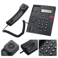 thumbnail image 3 of Desktop Battery-free Landline Telephone with Caller Identification Adjustable LCD Screen Brightness Black(US Telephone Line), 3 of 8