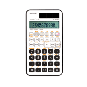 SHARP EL510RT 10-Digit Calculatrice scientifique, 169 Fonctions, logique algébrique directe, 2 Modes, 3 Mémoire clé, 1 Statistiques variables