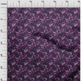 thumbnail image 2 of oneOone Polyester Lycra Fabric Leaves & Floral Block Print Fabric BTY 56 Inch Wide, 2 of 4