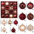 thumbnail image 3 of Personalized Christmas Ornaments Christmas Holiday Accessories Painted Christmas Balls Set Plastic Balls Window Available Christmas Tree Available Christmas Tree Small Pendant, 3 of 6