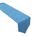 thumbnail image 2 of JASKFLY Long Table Sheer Runner for Weddings & Parties Solid Color Linen Table Runner 30x210cm(120 -150cm Tables)Blue, 2 of 9