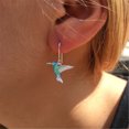 thumbnail image 1 of Earrings Two-Tone Earrings Colored Cute Bird Earrings, 1 of 4