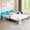 Black, variant on Ktaxon Daybed with Trundle Included, Twin Size Metal Daybed Frame with Pull out Trundle Bed, No Box Spring Needed,Black