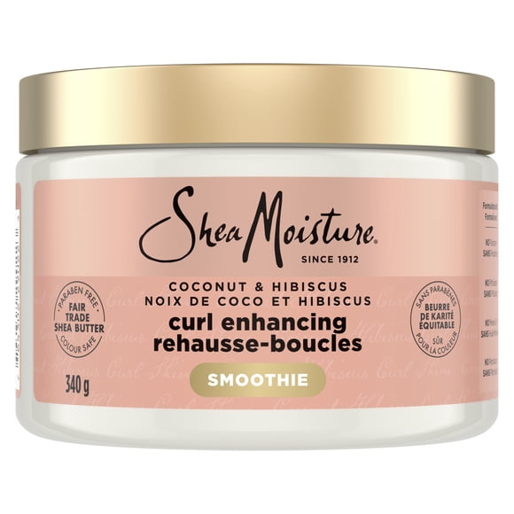 SheaMoisture Smoothie Rehausse-Boucles Noix de Coco et Hibiscus, 340 g