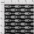 thumbnail image 2 of oneOone Polyester Spandex Black Fabric Arow Craft Projects Decor Fabric Printed By The Yard 56 Inch Wide, 2 of 5