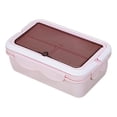 thumbnail image 2 of Suncoda Portable Lunchbox, Divided Lunch Box, Microwave Heated Plastic Lunch Box, Microwave Oven Student Meal Box Office Worker Portable Tableware Meal Box, 2 of 3