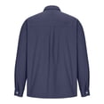thumbnail image 4 of AherBiu Chemises à Manches Longues pour Hommes, Col à Revers, Ajustée, Décontractée, Plage, Voyage, Fête, 4 of 5
