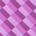 thumbnail image 1 of Ahgly Tapis d'Intérieur Lavable en Machine Carré Violet Transitionnel, 7 Pieds Carré, 1 of 7
