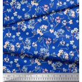 thumbnail image 2 of Soimoi polyester Crepe Fabric Artistic Floral Printed Fabric 1 Yard 52 Inch Wide, 2 of 5