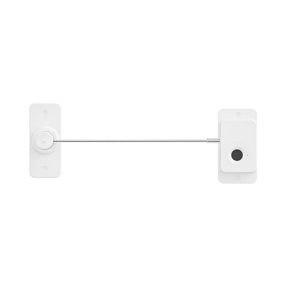 ABS Biometric Fingerprint Lock For Drawers Valuables With Ease Multi Functional Refrigerator Lock ABS Intelligent Fingerprint Lock For Refrigerators Food Safe And Fresh Window Fingerprint Locks Multi