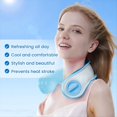 thumbnail image 2 of Neck Cooler Pack Reusable Ice Neck Cooler Shoulder Relief Cooling Tube for Outdoor Worker,Sports,Stress,Injuries Blue, 2 of 7