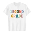thumbnail image 3 of AJIWYH T-Shirt Blanc pour Tout-Petit, T-Shirt Décontracté à Manches Courtes à Col Rond Imprimé pour la Rentrée Scolaire pour Enfants (9), Hauts pour Fillette de 3-4 Ans, Blanc, 3 of 3