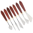 thumbnail image 3 of 7Pcs/Set Stainless Steel Palette Knife Mixing Scraper Set for Oil Painting Acrylic Mix, 3 of 14