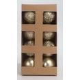 thumbnail image 2 of Holiday Tme, Shatterproof Ornament 50mm,8cts Gold, 2 of 4