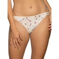 thumbnail image 1 of Vanity Fair Womens Body Shine Illumination String Bikini, 5, NH Cheers Print, 1 of 1