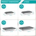 thumbnail image 3 of Sorbus Deep Glass Baking Dish, Meal Prep Storage Container Set of 4 with Lids (8 Pcs), 3 of 7