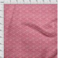 thumbnail image 4 of oneOone Georgette Viscose Rose Pink Fabric Block Sewing Material Print Fabric By The Yard 42 Inch Wide, 4 of 5