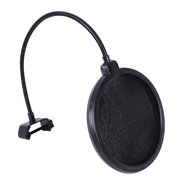 Amdohai Microphone Filtre Pop Pivotant avec Écran Sonore à Double Couche