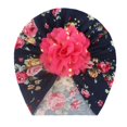 thumbnail image 1 of Hair Wrap Soft Touch Wide Application Polyester Floral Printed Baby Hat Kids Accessories, 1 of 10