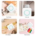 thumbnail image 4 of Thermal Mini Printer Portable Multifunctional High Resolution  Inkless Pocket Printer, Mini Sticker Printer Pocket Printer Inkless, 4 of 7