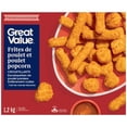 thumbnail image 2 of Great Value Crispy Chicken Fries & Popcorn Chicken, 1.2 kg, 2 of 5