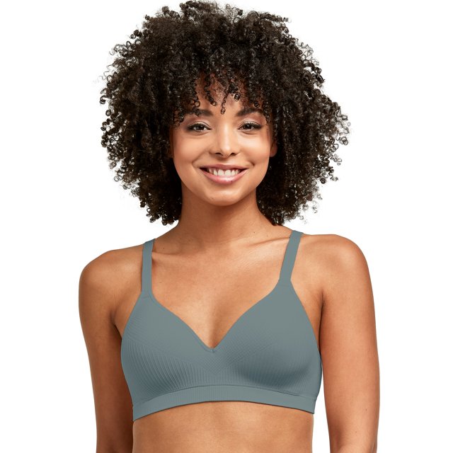 Hanes Womens ComfortFlex Fit Perfect Coverage Wirefree Bra, S