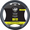 thumbnail image 1 of Auto Drive Black-Gray Sport Grip Steering Wheel Cover, 1 of 5