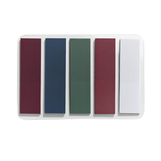 Clearance! Sweet Home Farm Home Decor Pure Color Mark Message Index Sticker Students Can Paste Classified Notes Memo Stickers 100 Sheets One Size Multi-Color