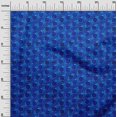 thumbnail image 3 of oneOone Rayon Blue Fabric Abstracts Sewing Material Print Fabric By The Yard 56 Inch Wide, 3 of 5