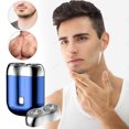 thumbnail image 4 of HHBEAUTY Portable Mini Shaver Electric, IPX7 Waterproof Multifunctional Mini Dry Shaver Men's Electric, Capsule Shaver, Deep Cleaning Shaver Men, 4 of 9