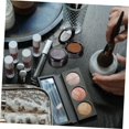 thumbnail image 4 of HUGFEGWE 24 Pcs Empty Eye Shadow Box Make up Container Makeup Case Eyeshadow Compact Case Eyeshadow Holder Makeup Empty Plate Empty Eyeshadow Organizer Eyeshadow Container Eyeshadow Case CJB91-136472, 4 of 9