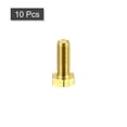 thumbnail image 3 of Unique Bargains Brass Hex Bolts, M6x16mm 10 Pack Fully Thread Grade 4.8 Machine Screws, 3 of 4