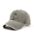thumbnail image 1 of RXIRUCGD Casquette de Baseball Ajustable Classique Basse Non Structurée Casquette Unie Hommes Femmes ( Vert Armée ), 1 of 3