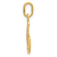 thumbnail image 2 of Diamond2Deal 14K Pendentif Charme Lettre en Or Jaune avec Initiale pour Femmes, 2 of 6