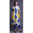 thumbnail image 4 of Bimba Printed Button Down Straight Tunic Dresses For Women Kurti XXX-Large, 4 of 6