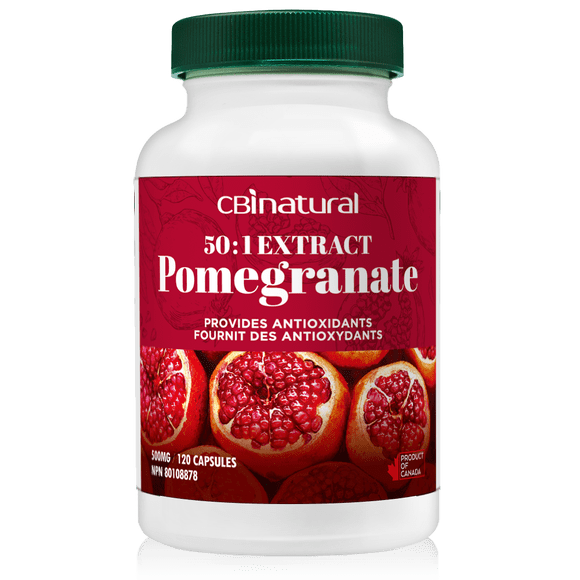 50:1 Concentrated Pomegranate 500mg 120caps