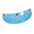 thumbnail image 4 of Visor Peak, 3 Snap Retro Protector for s with 3 Buttons ,Replacement ,Easy to Install Transparent Blue, 4 of 7