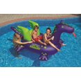 thumbnail image 2 of Swim Central Bouée de Piscine Gonflable Dragon de Mer Violet et Vert, 89 Pouces, 2 of 3