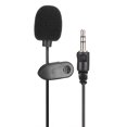 thumbnail image 4 of 3.5mm Jack 5Pcs Mini Micro Clip Filaire Microphone Interviewant Anti-Bruit Reporter pour Enseignant, 4 of 8