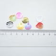 thumbnail image 3 of veasfak 15mm DIY Shell Loose Sequin Paillette Sewing Garment Embellishment Wedding Craft Green, 3 of 7