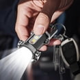 thumbnail image 4 of Keychain Flashlight Rechargeable Torch Featuring Side Light And Phone Charger Portable For Outdoor Camping Daily Carry Emergency, 4 of 7