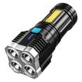 thumbnail image 2 of Rechargeable Flashlights High Lumens,Super Bright Flash Light,Small Led Flashlight,Led Flashlights Super Bright,Electric Torch Handheld Travel Flashlight for Outdoor,Camping,Biking,Hiking,Emergency, 2 of 9