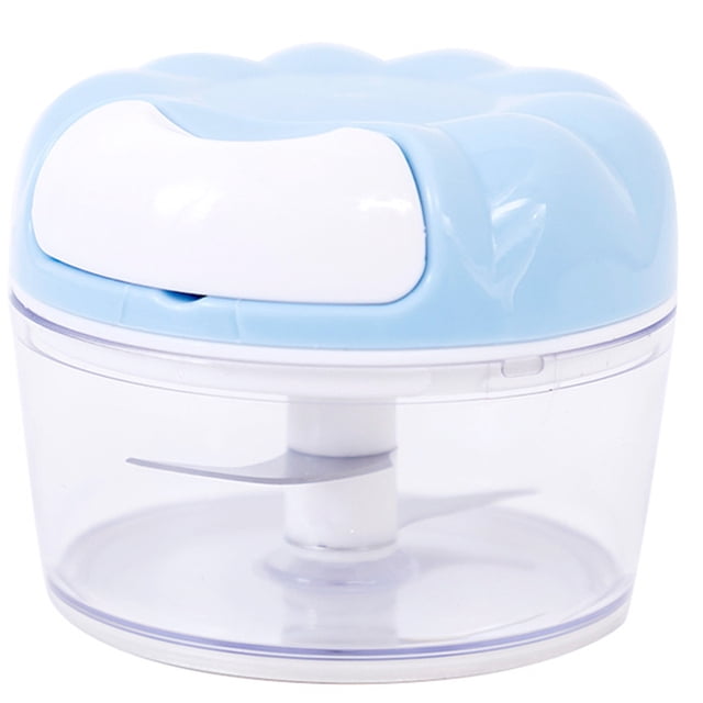 Coofit Manual Garlic Chopper Plastic Mini Vegetable Chopper Food Chopper for Home